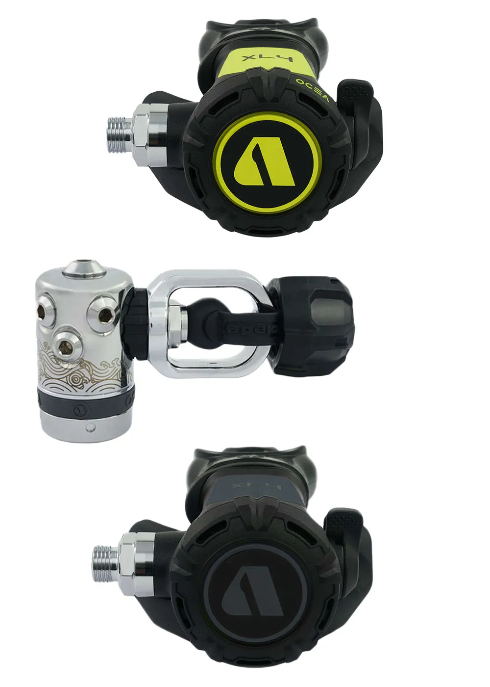 Apeks XL4 Ocea Regulator Set - Yoke