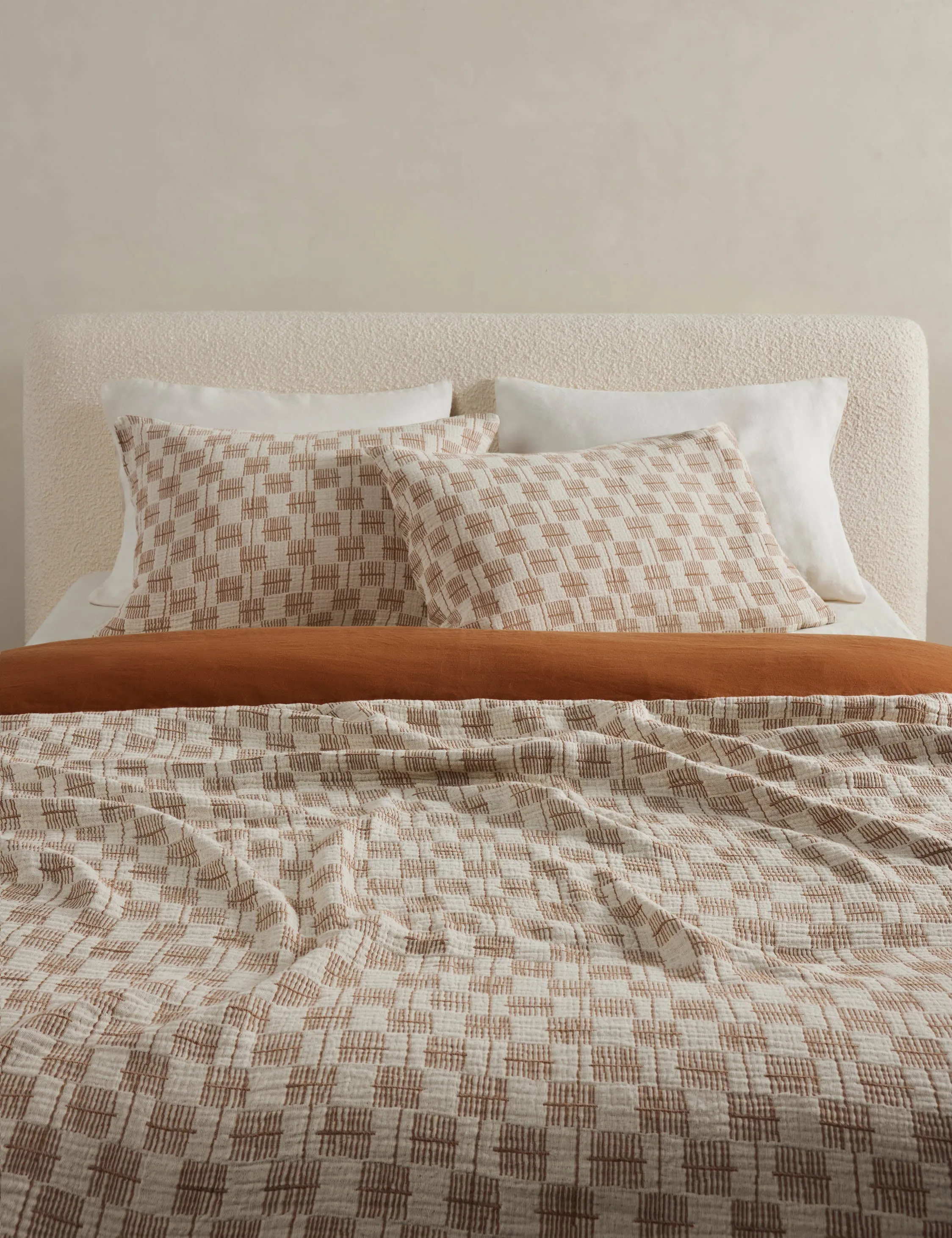 Basketweave Cotton Blanket by Sarah Sherman Samuel