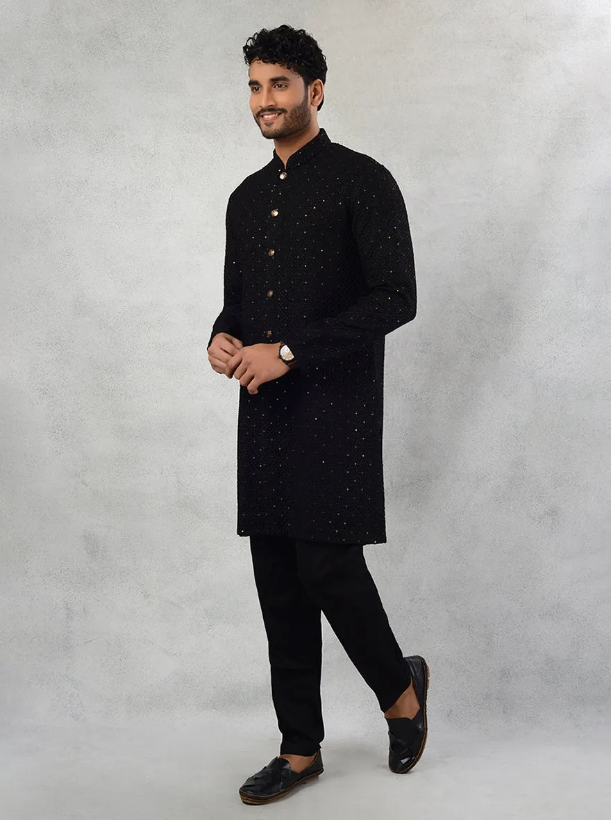 Black Kurta Pajama | TULA