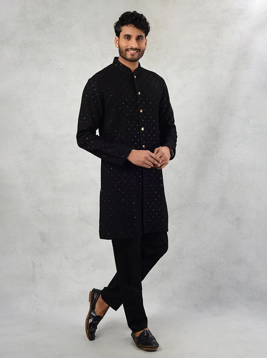 Black Kurta Pajama | TULA