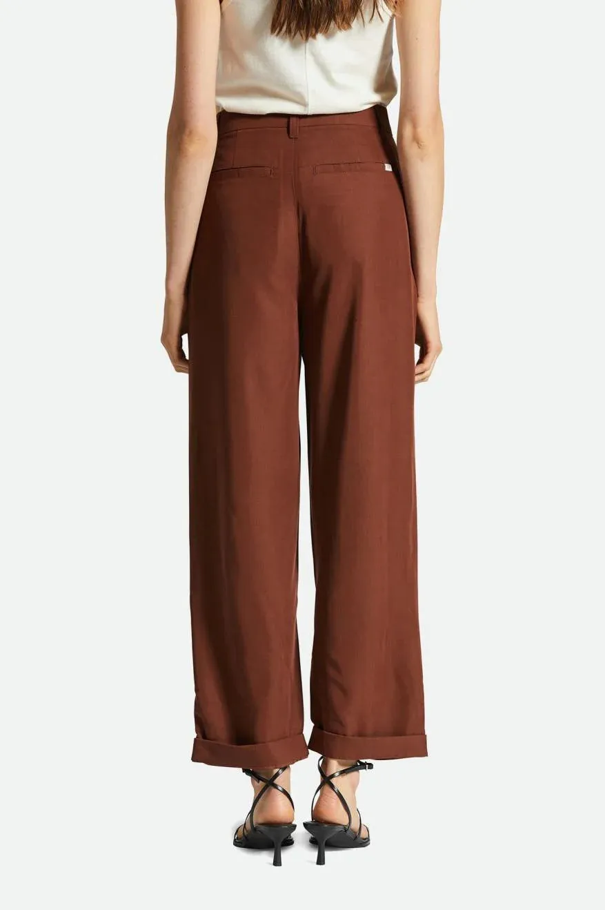 BRIXTON VICTORY TROUSER PANT - SEPIA