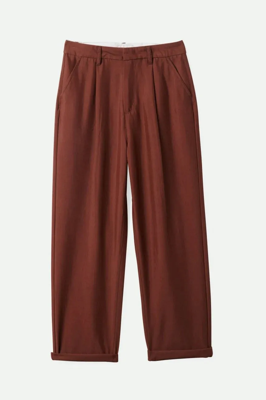 BRIXTON VICTORY TROUSER PANT - SEPIA