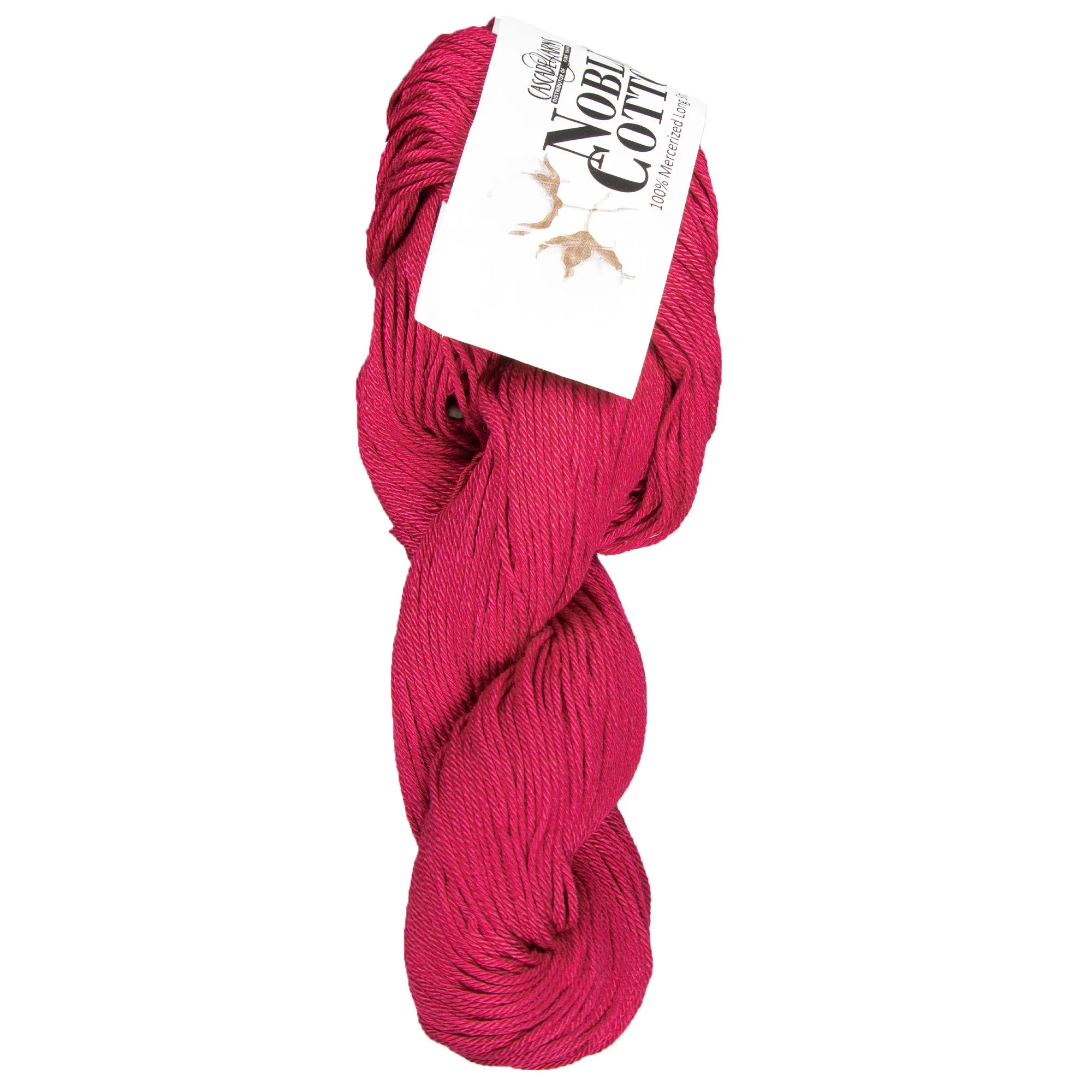 Cascade Yarns Noble Cotton Yarn - 52 Bright Rose