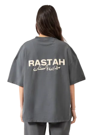 CHARCOAL GREY MADE IN PAK T SHIRT (v2)