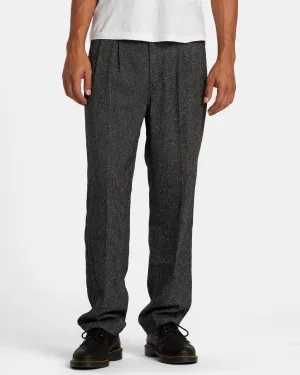 Chefs Kiss Relaxed Fit Pants - Charcoal Heather