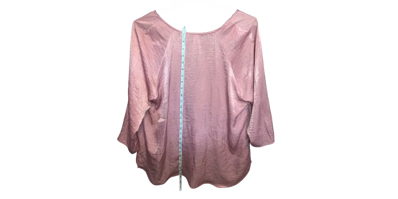 Chic Pink Blouse; M