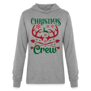 Christmas Crew Hoodie Shirt - Reindeer Antlers & Hearts