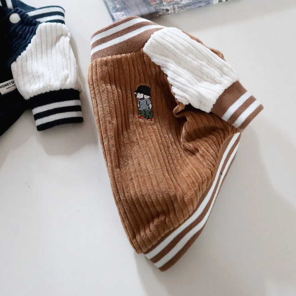 Corduroy Baseball Jacket