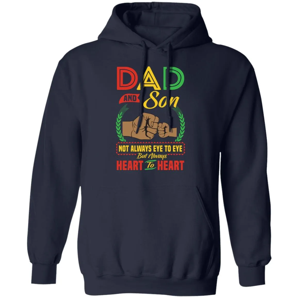 Dad And Son Heart To Heart T-Shirt