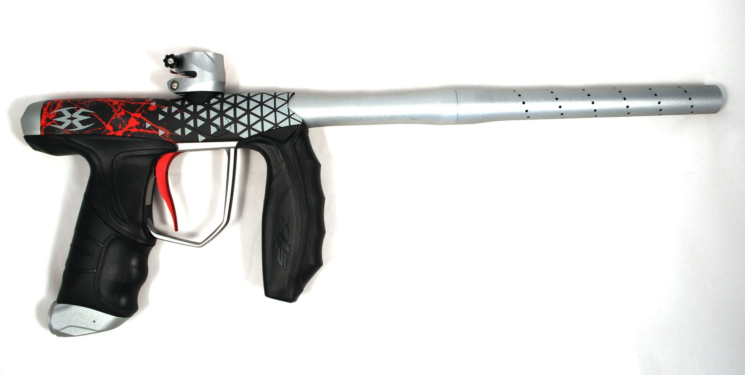 Empire SYX Limited Edition Boss Marker w/ JT Proflex X Paintball Mask, Empire Ultra 68ci and GI Sportz LVL 1.5 Black/Grey