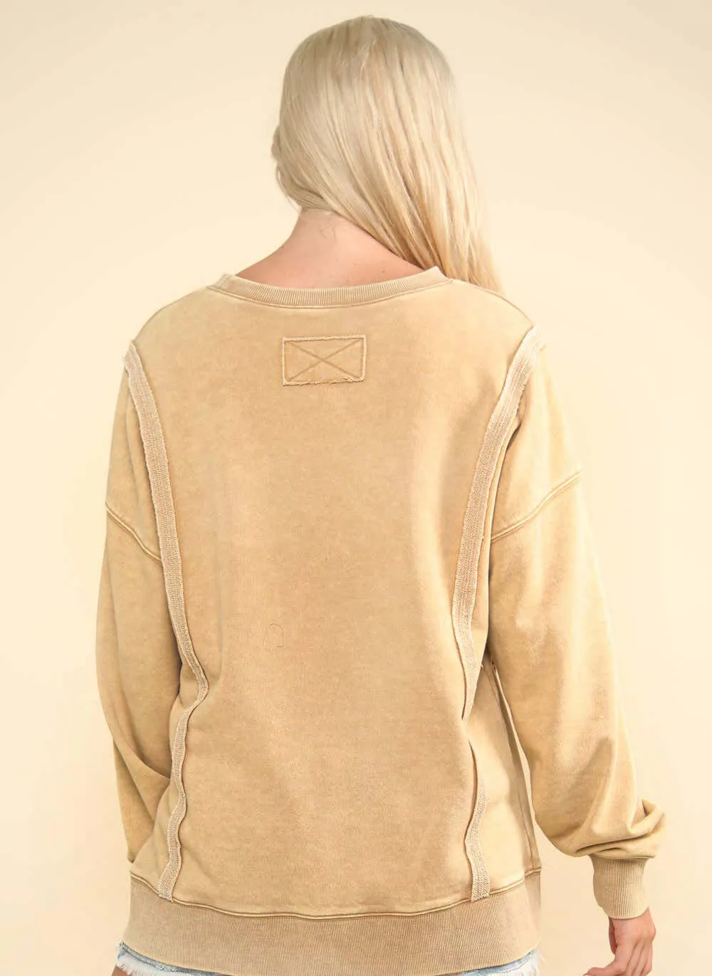 FLEX TIME CREWNECK by Very J / New In (latte)