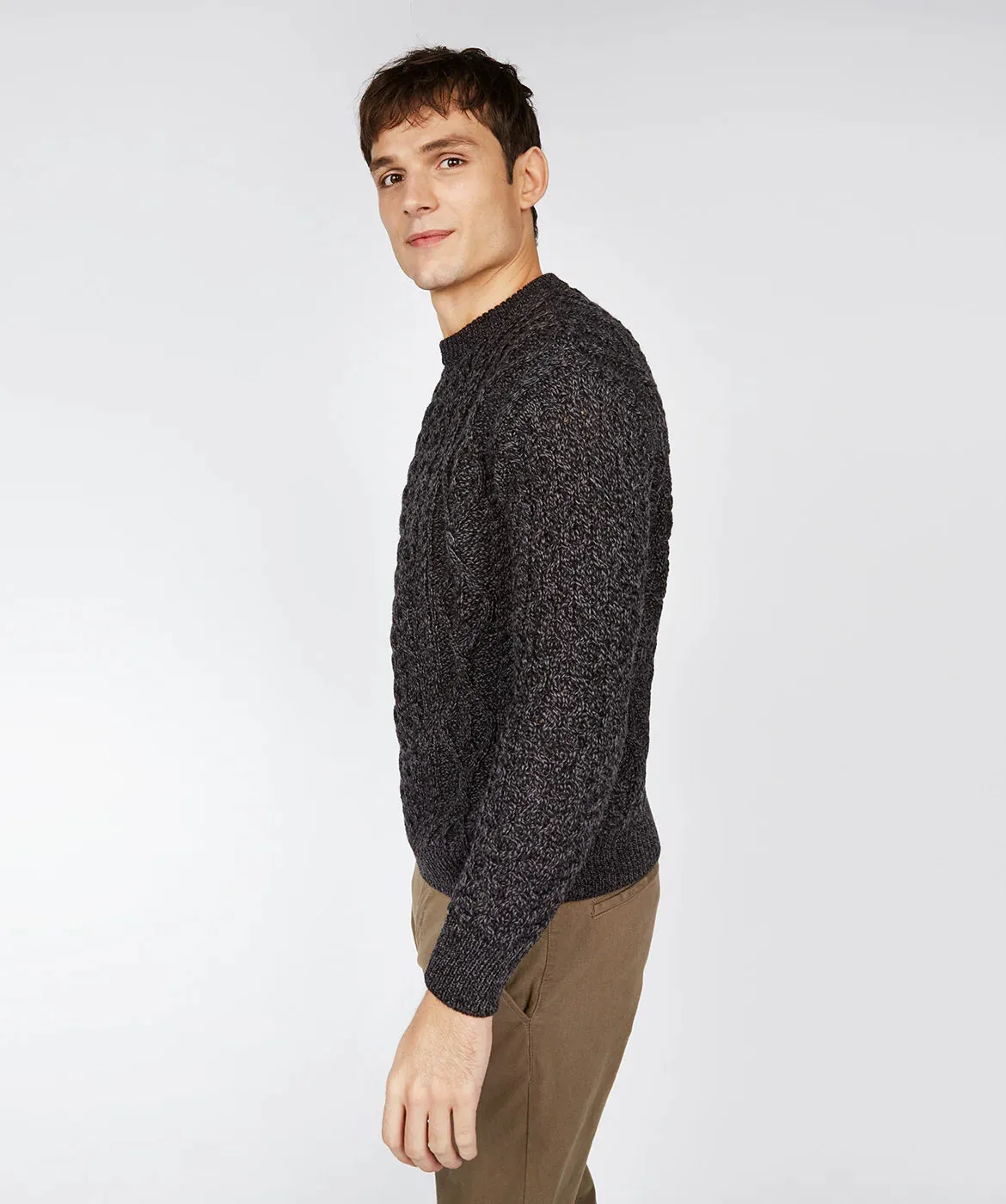 IrelandsEye Fearnóg Aran Sweater - Clearance