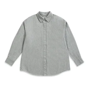 Layered FC Shirt Dk Grey Stripe