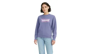 Levi's Women's Long Sleeve Graphic Standard Crew Sweatshirt