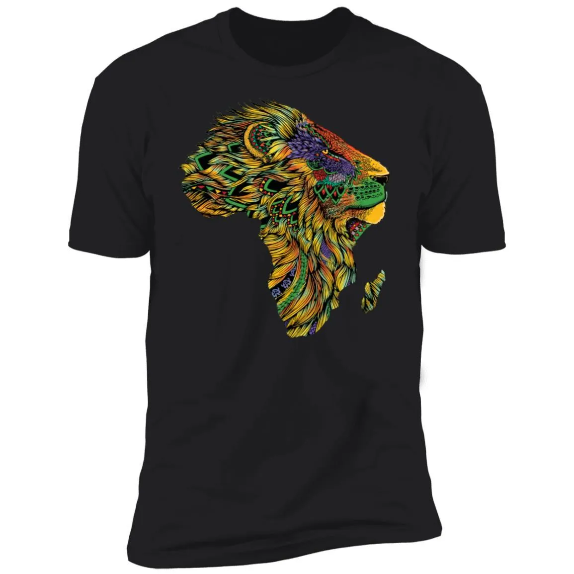 Lion African Pattern T-shirt