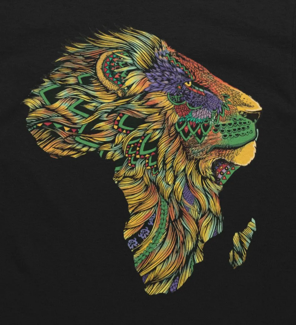 Lion African Pattern T-shirt