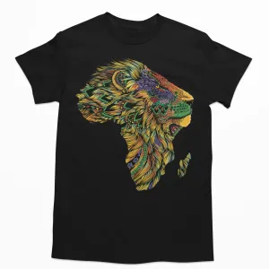 Lion African Pattern T-shirt