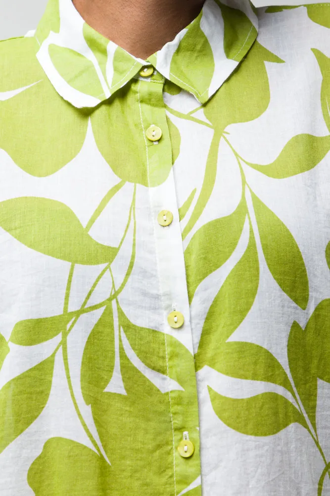 Longer Length Shirt Green