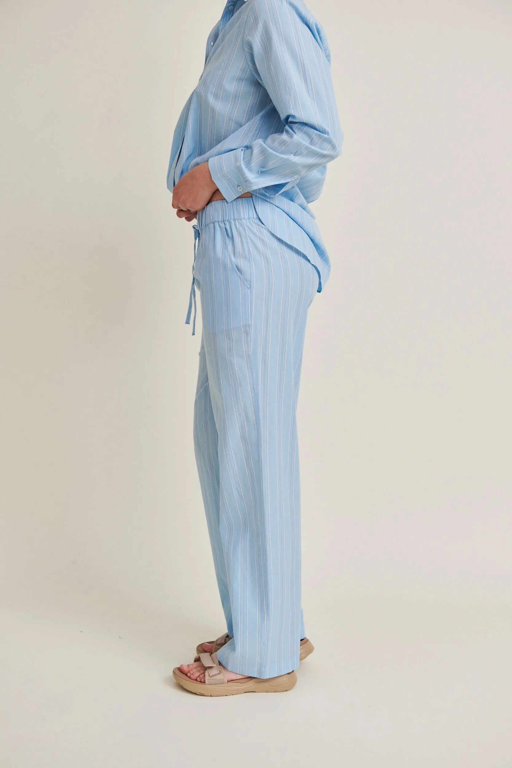 Marina Pants - Airy blue / Lotus / Birch / Classic Blue