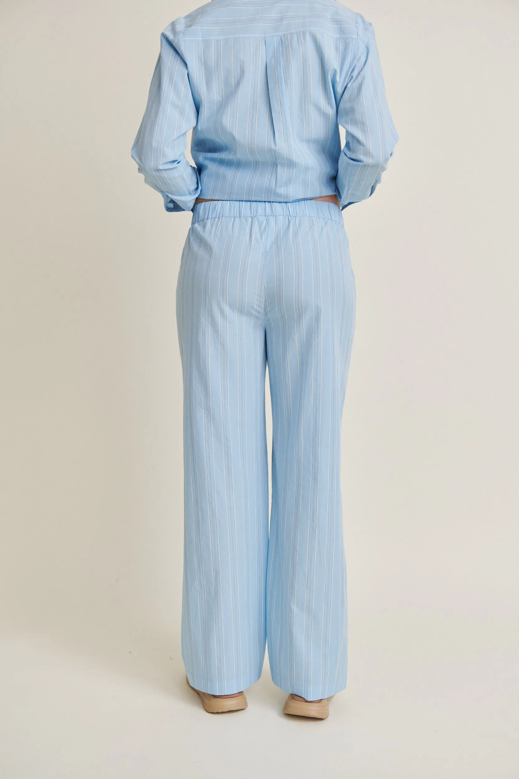 Marina Pants - Airy blue / Lotus / Birch / Classic Blue