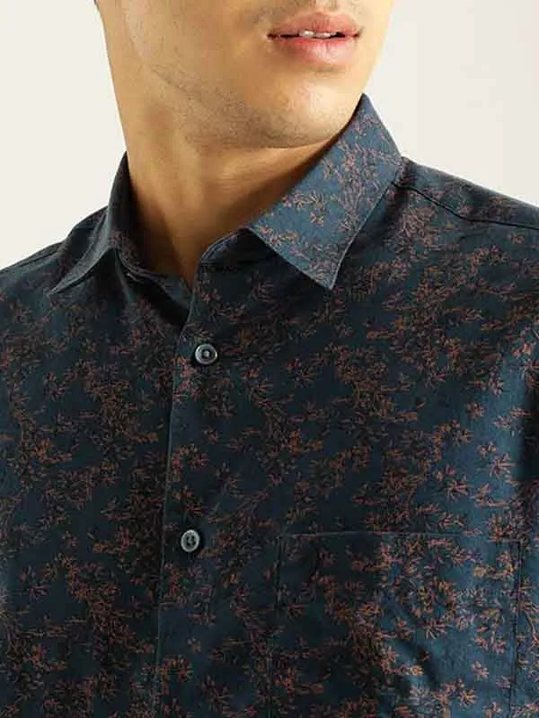 Men Printed Full Sleeve Cotton Blend Shirt
