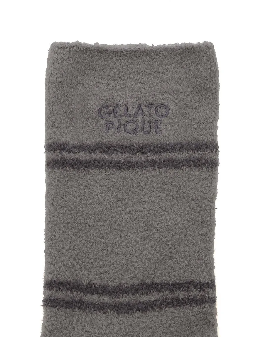 MEN'S Hot Smoothie Border Lounge Socks