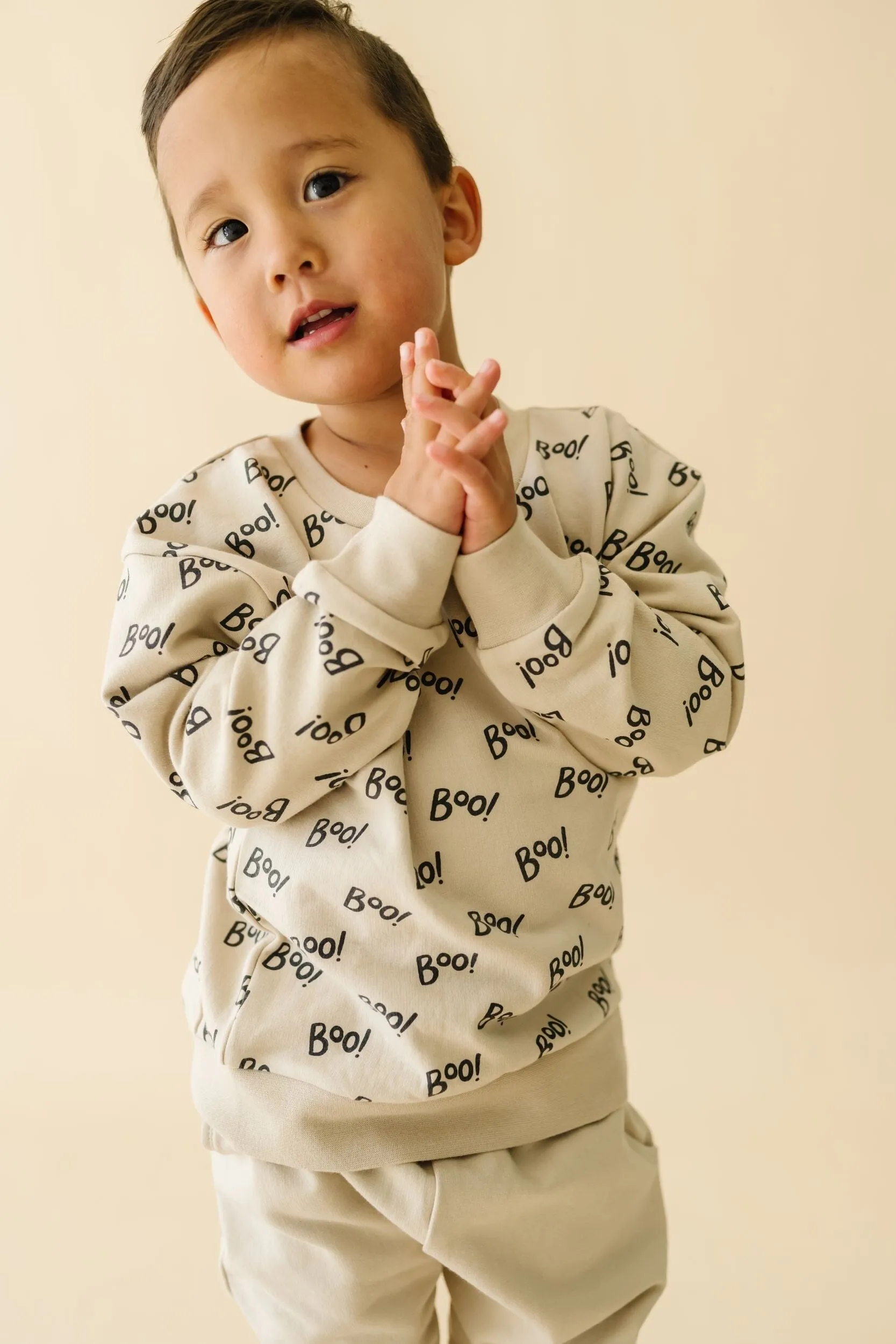 Organic Fleece Sweatshirt | Boo