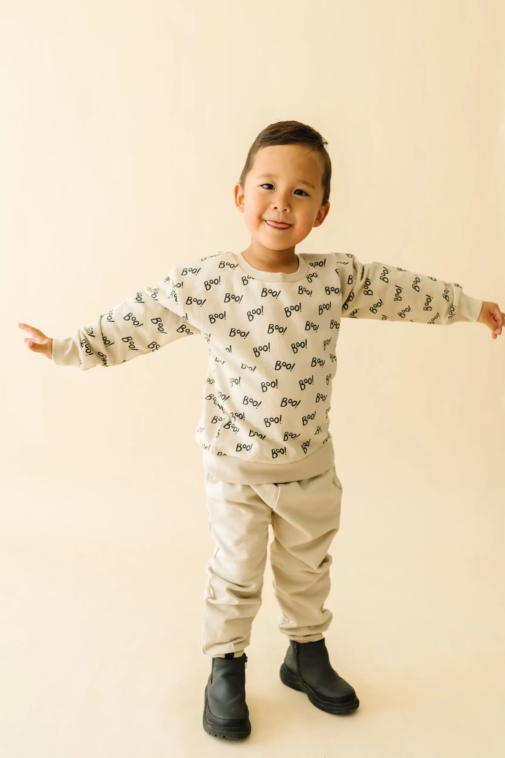 Organic Fleece Sweatshirt | Boo