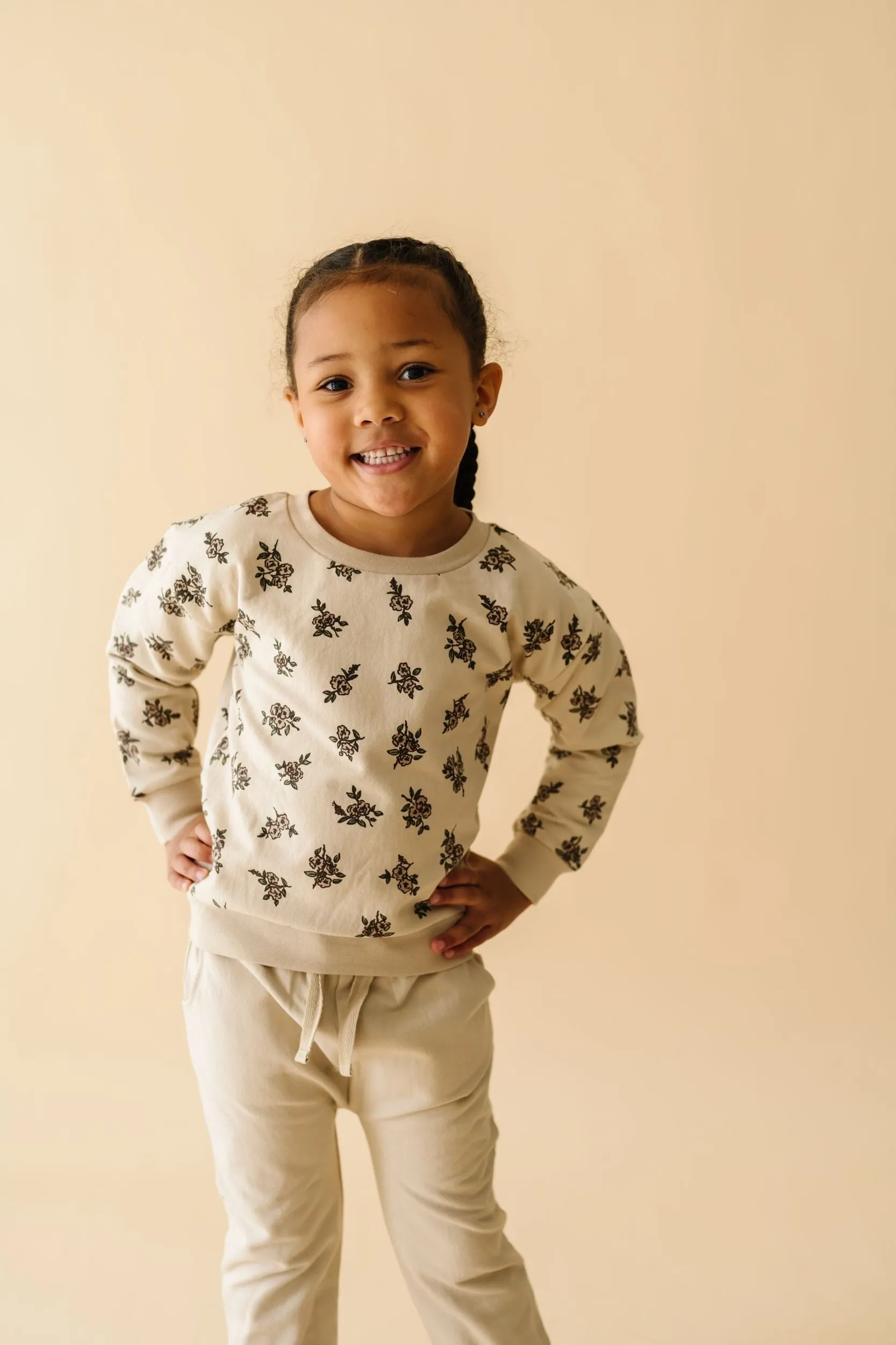 Organic Fleece Sweatshirt | Posy