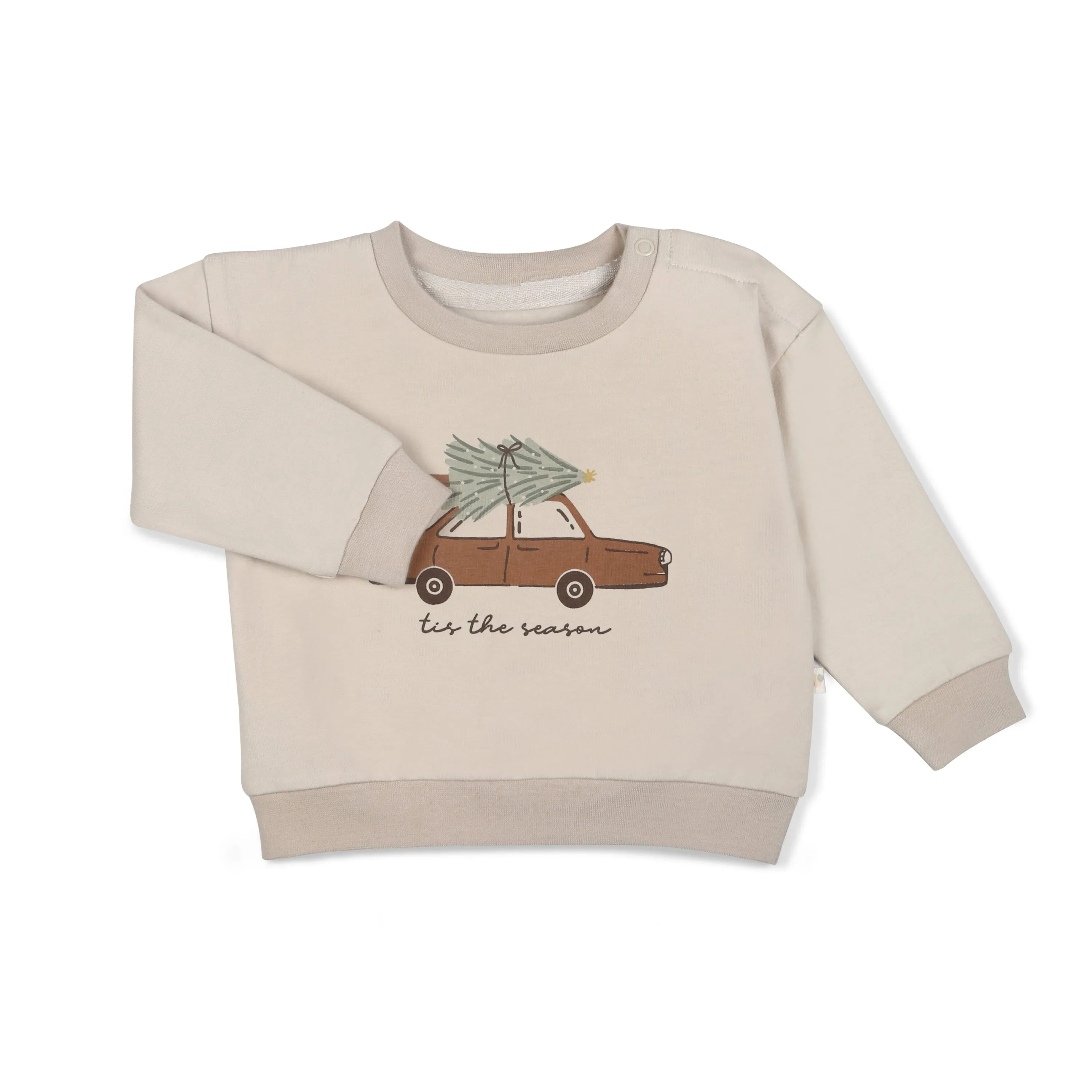 Organic Fleece Sweatshirt | Tis The Season