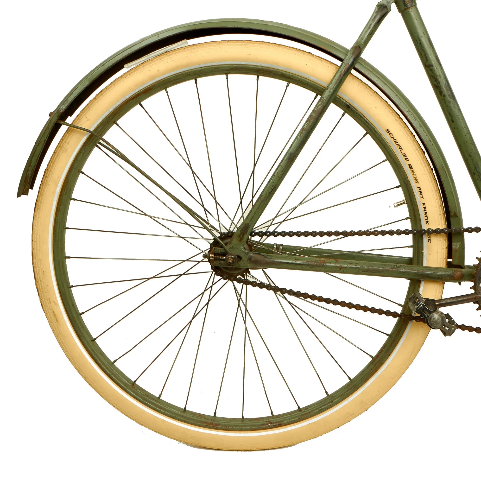 Original German WWI Model 40 Bicycle by Presto