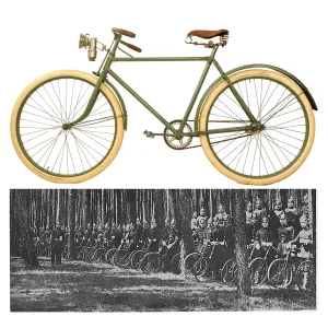 Original German WWI Model 40 Bicycle by Presto