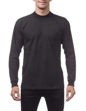Pro Club Men's Mock Turtle Long Sleeve Tee