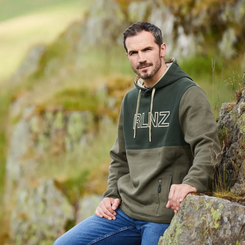 Ridgeline South Island Mens Hoodie - Olive Mix