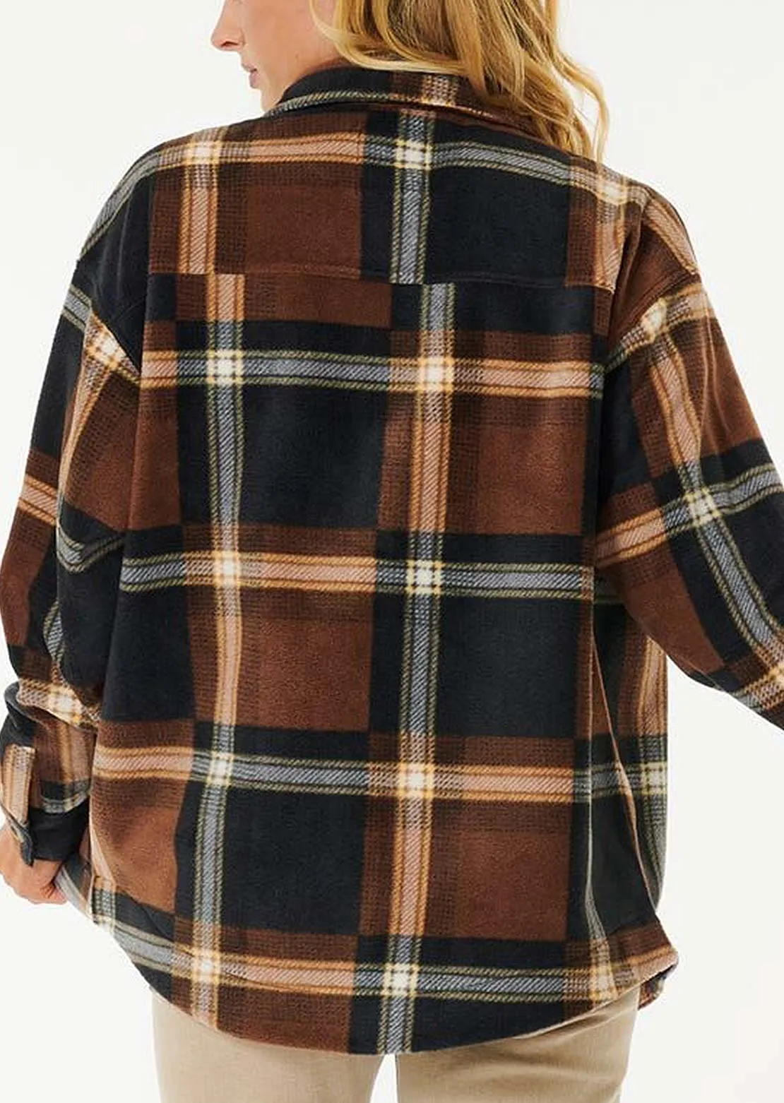 Rip Curl Women's Sun Club Flannel Button Up Shirt