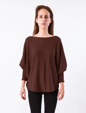Ryu Lin Top - Toffee Brown
