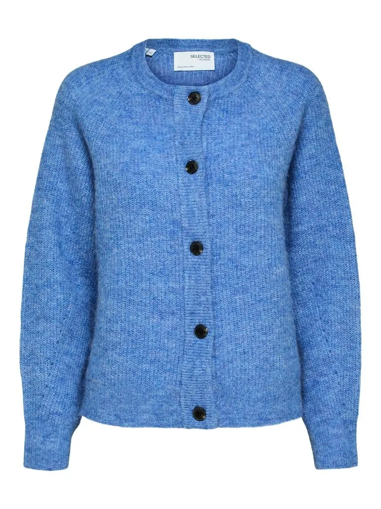 Selected Femme Lulu - Strikket uldcardigan