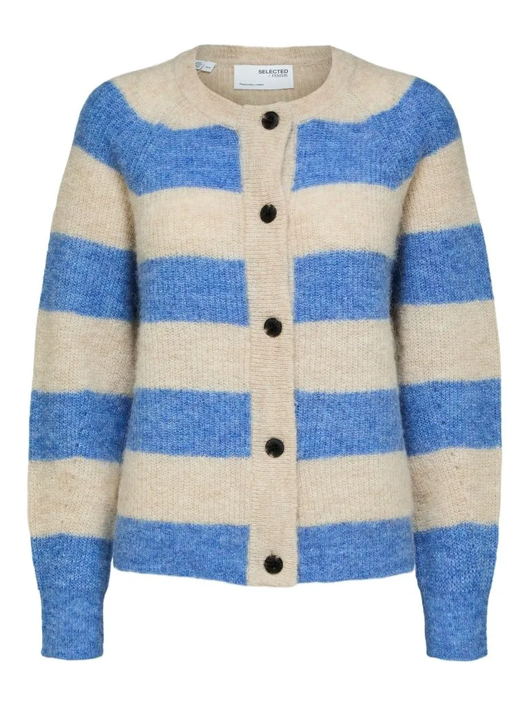 Selected Femme Lulu - Strikket uldcardigan