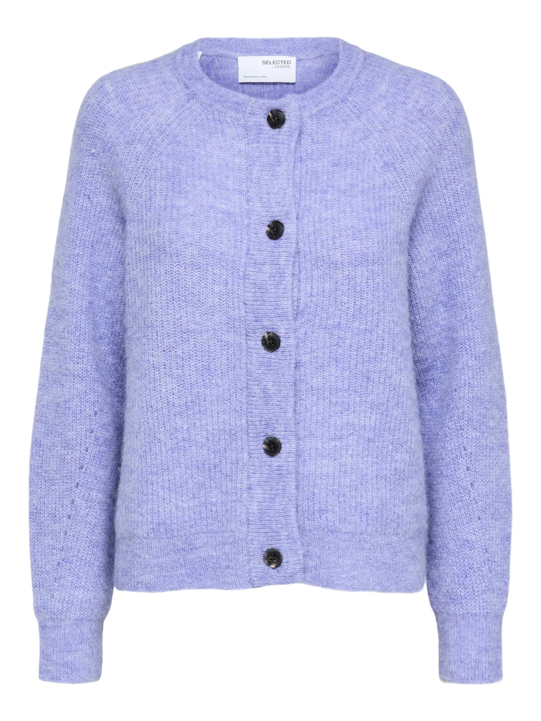 Selected Femme Lulu - Strikket uldcardigan