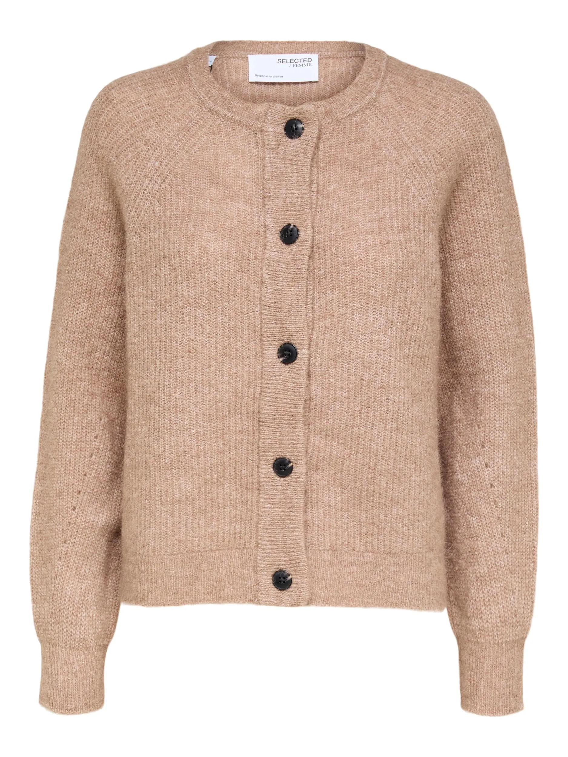 Selected Femme Lulu - Strikket uldcardigan