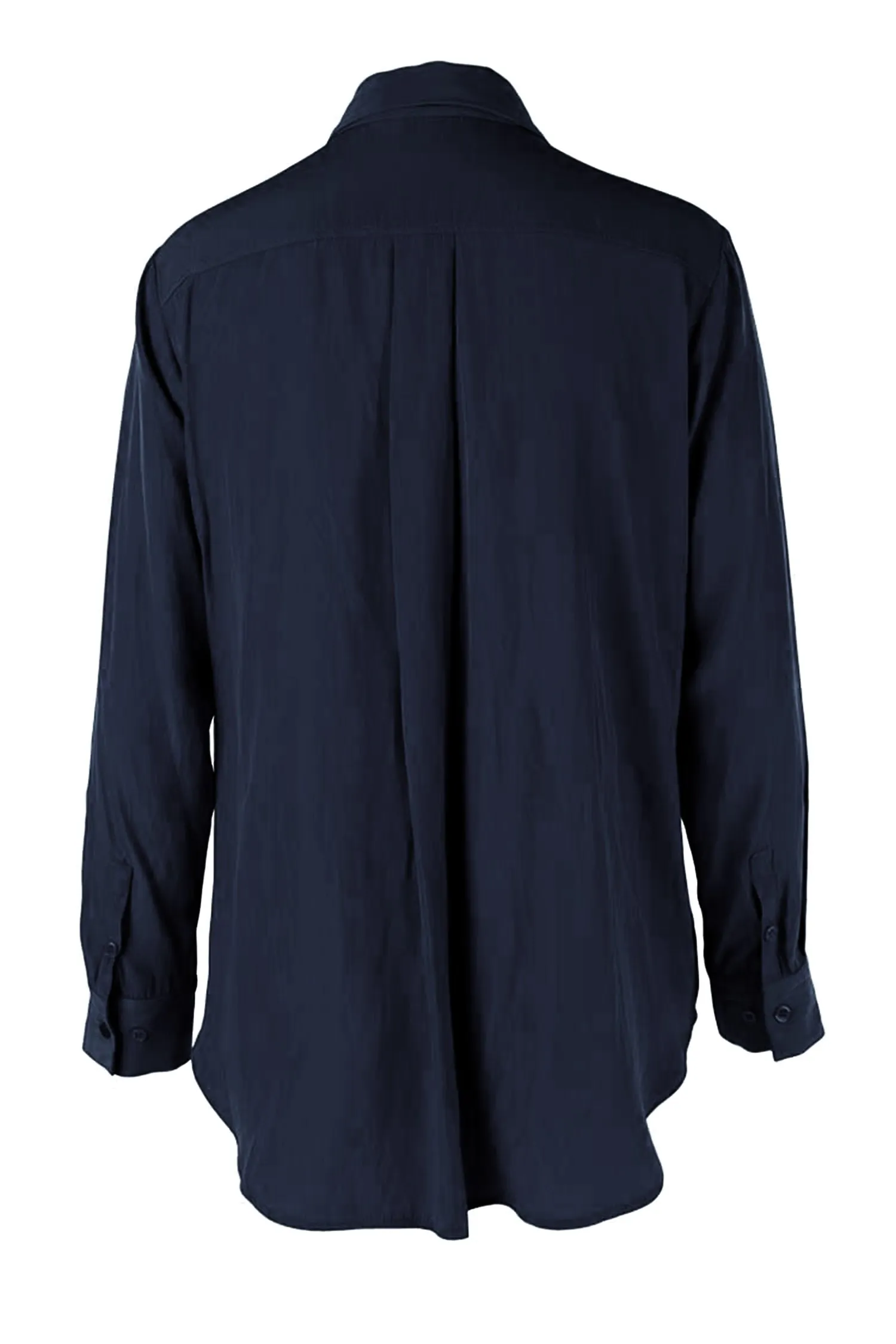 Single Pocket Shirt in Navy