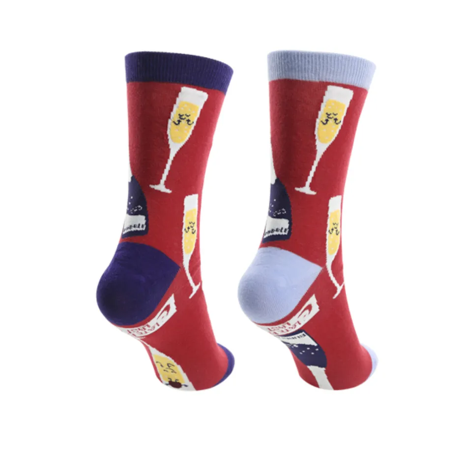 Socks: Late Night/ Last Call Prosecco