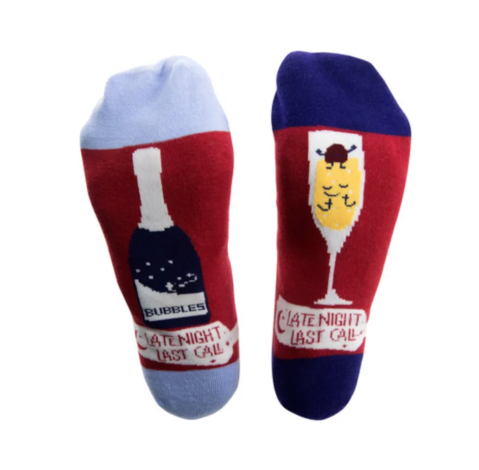 Socks: Late Night/ Last Call Prosecco