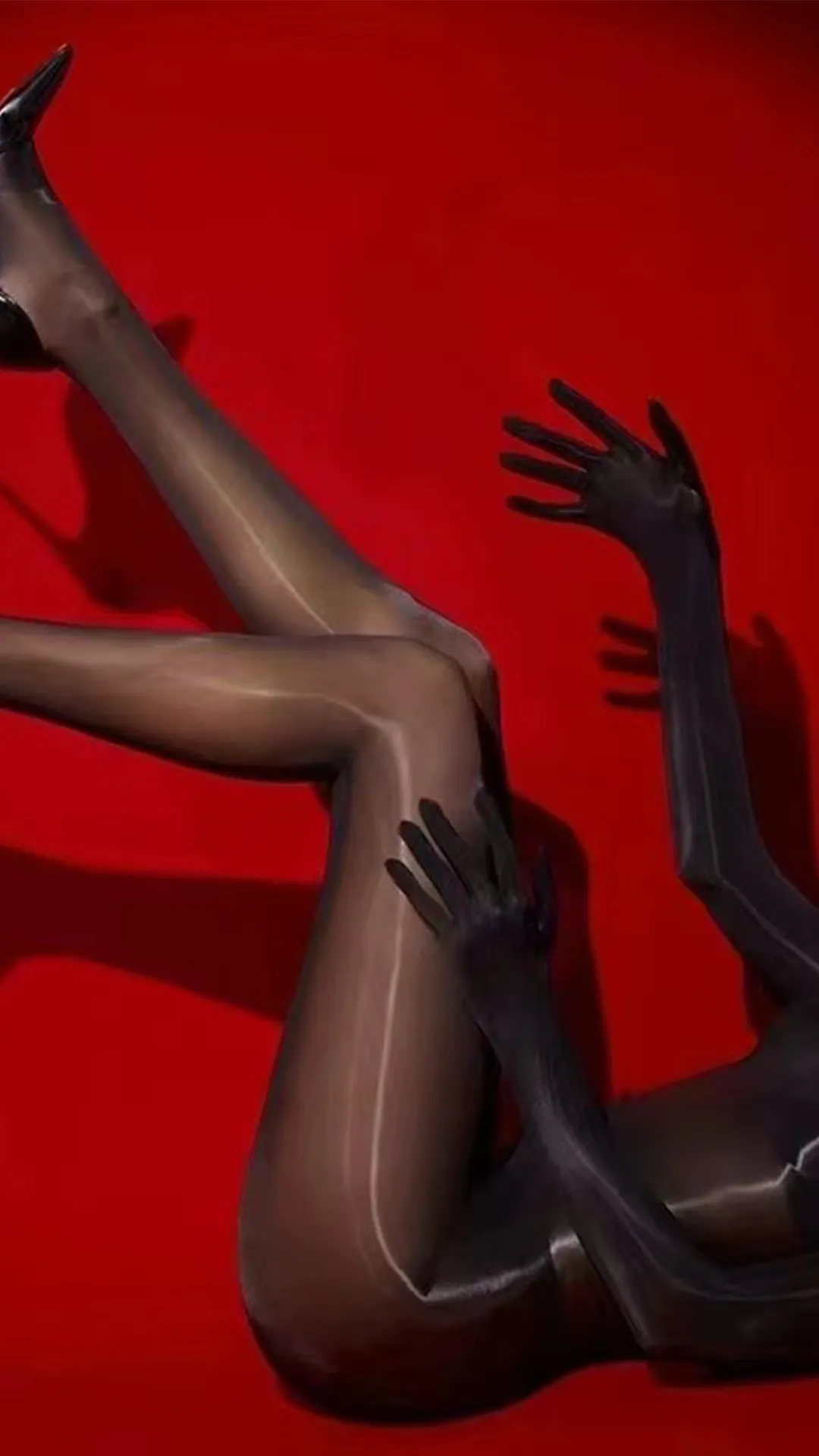 W-2002  Sex Temptation Seamless Bodysuit Tight-fitting Wrap Whole Body Tights Tights Full Body Tights Oily Shine